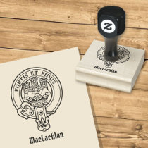 Clan MacLachlan Crest Rubber Stamp