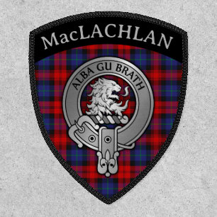 Clan MacLachlan[EDIT] Tartan & Alba Gu Brath Crest Patch