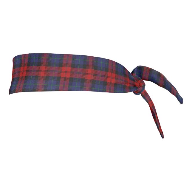 Clan MacLachlan Scottish Accents Tartan Tie Headband (Rotate 90)