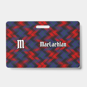 Clan MacLachlan Tartan Badge