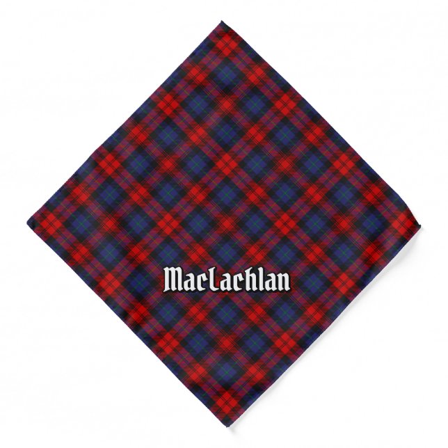 Clan MacLachlan Tartan Bandana (Front)