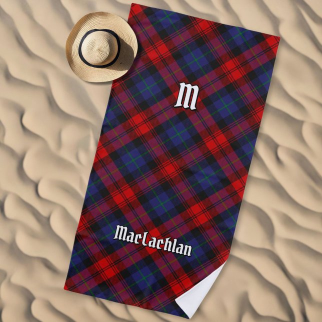 Clan MacLachlan Tartan Beach Towel (Creator Uploaded)