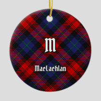 Clan MacLachlan Tartan Ceramic Ornament