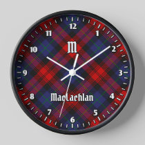 Clan MacLachlan Tartan Clock