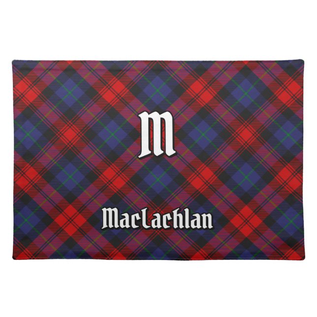 Clan MacLachlan Tartan Cloth Placemat (Front)