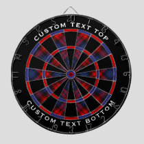 Clan MacLachlan Tartan Dart Board