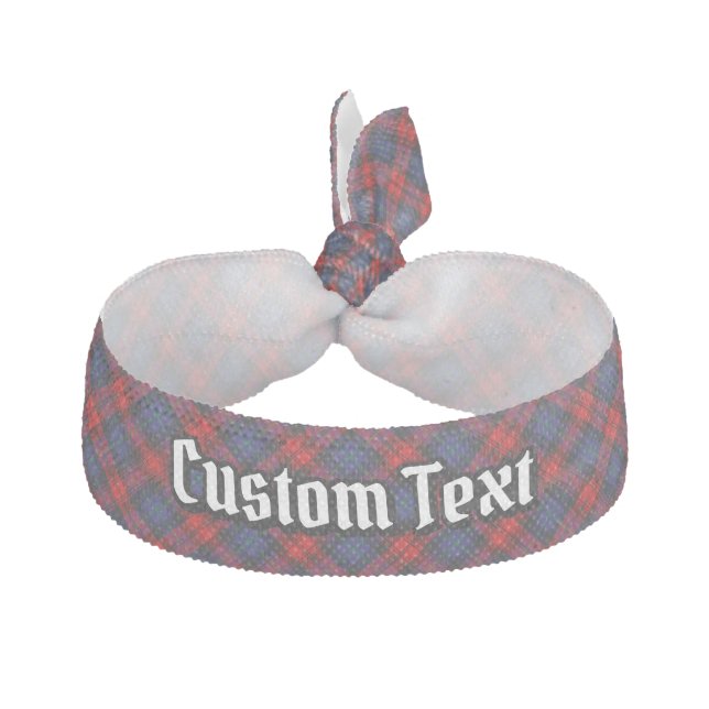 Clan MacLachlan Tartan Elastic Hair Tie (Front)