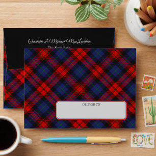 Clan MacLachlan Tartan Envelope