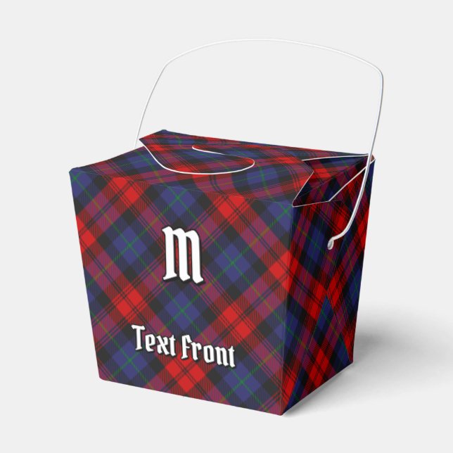 Clan MacLachlan Tartan Favor Boxes (Front Side)