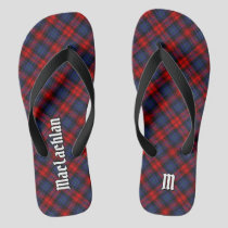 Clan MacLachlan Tartan Flip Flops