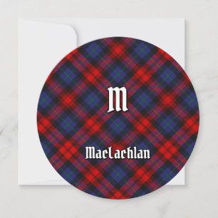 Clan MacLachlan Tartan Invitation