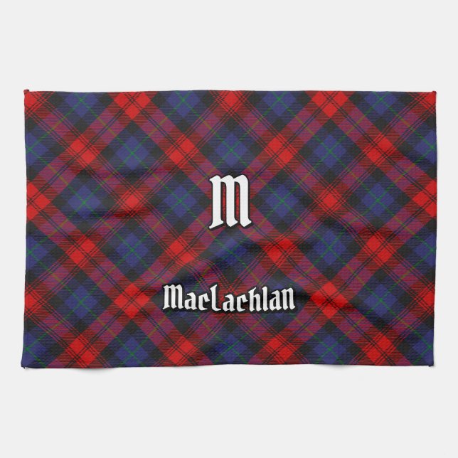 Clan MacLachlan Tartan Kitchen Towel (Horizontal)
