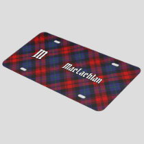 Clan MacLachlan Tartan License Plate
