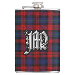 Clan MacLachlan Tartan Old Scotland Flask