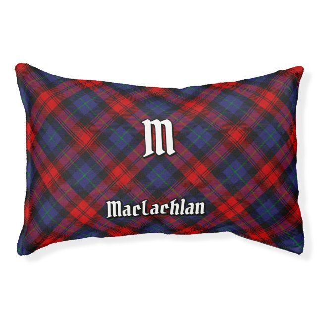 Clan MacLachlan Tartan Pet Bed (Front)