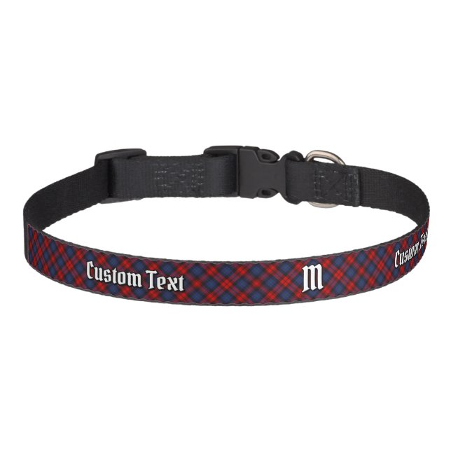 Clan MacLachlan Tartan Pet Collar (Front)