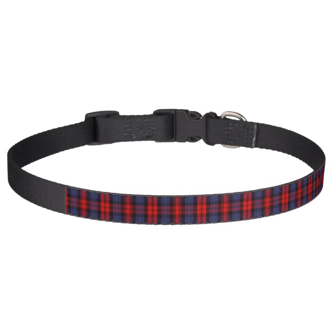 Clan MacLachlan Tartan Pet Collar (Front)