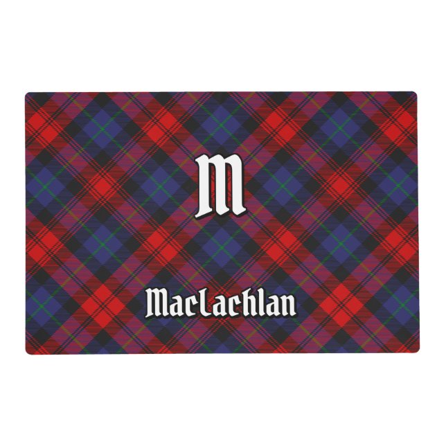 Clan MacLachlan Tartan Placemat (Front)