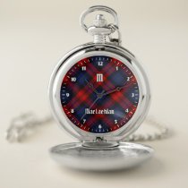 Clan MacLachlan Tartan Pocket Watch