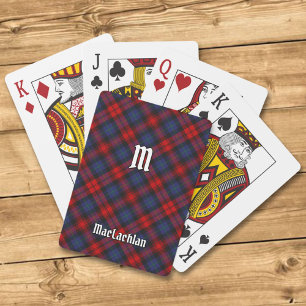 Clan MacLachlan Tartan Poker Cards