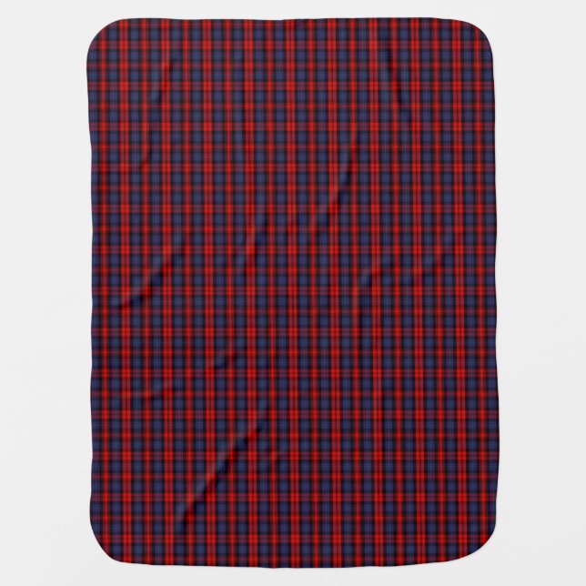 Clan MacLachlan Tartan Receiving Blanket (Front)