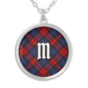 Clan MacLachlan Tartan Silver Plated Necklace