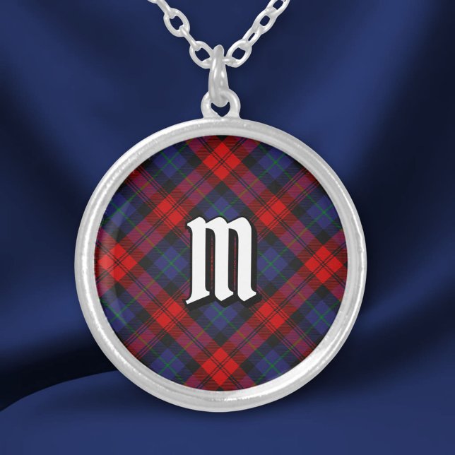 Clan MacLachlan Tartan Silver Plated Necklace (Creator Uploaded)