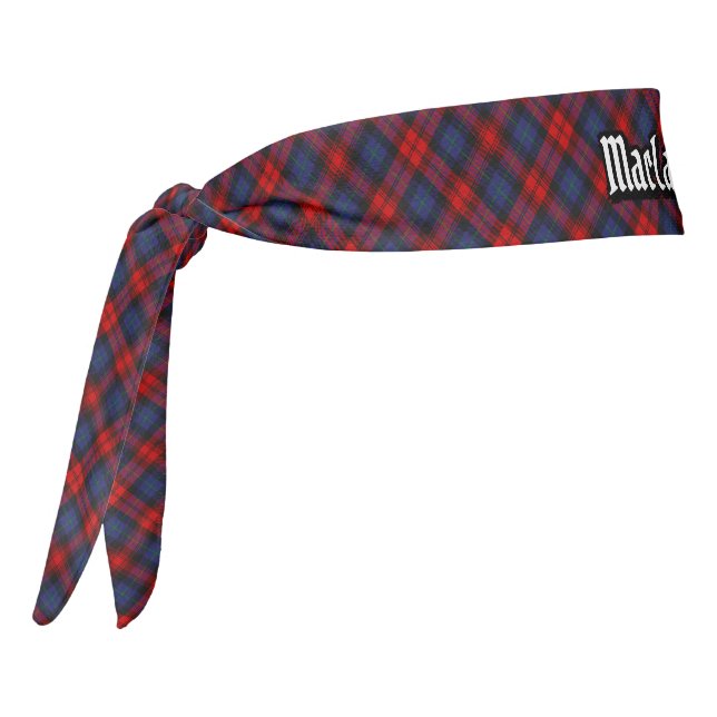 Clan MacLachlan Tartan Tie Headband (Rotate 270)