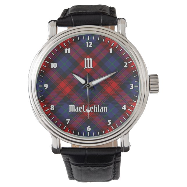 Clan MacLachlan Tartan Watch (Front)