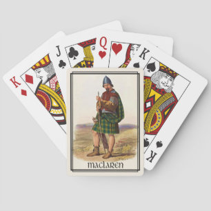 Clan MacLaren Classic Scotland Deck Poker Cards