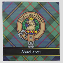 Clan MacLaren Crest Cloth Napkin
