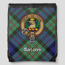 Clan MacLaren Crest Drawstring Bag