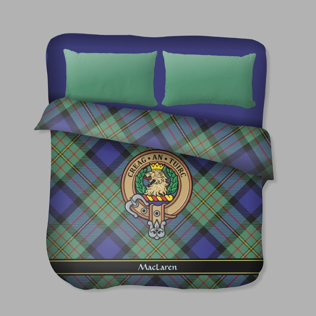 Clan MacLaren Crest Duvet Cover (Creator Uploaded)