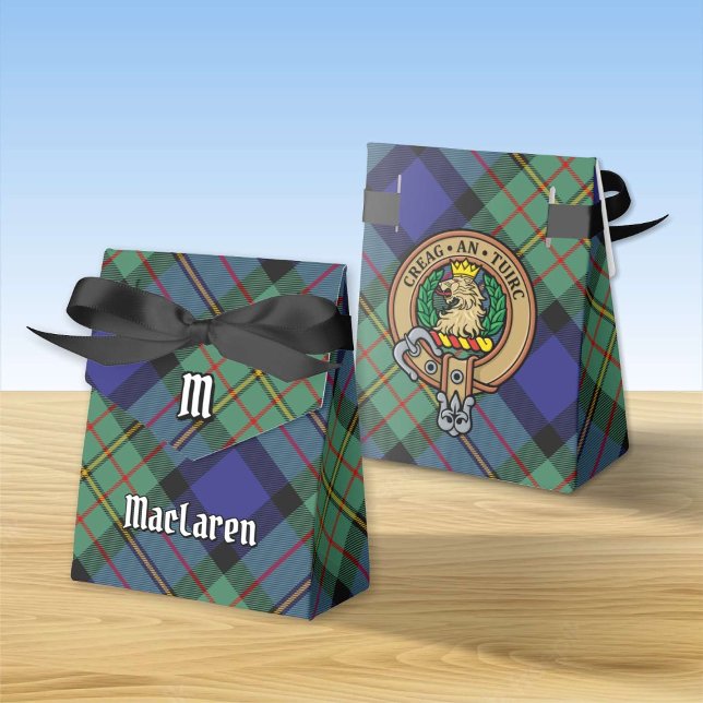 Clan MacLaren Crest Favor Boxes (Creator Uploaded)