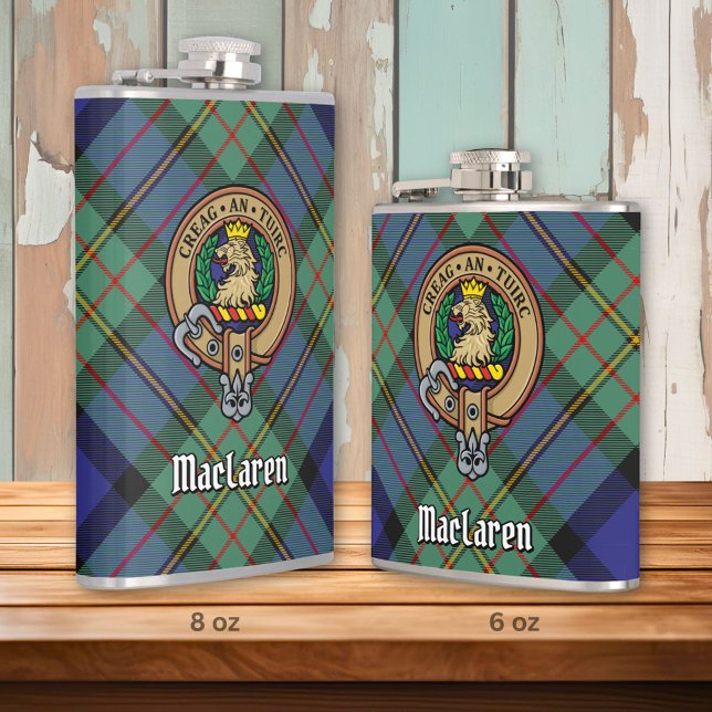 Clan MacLaren Crest Flask (Creator Uploaded)
