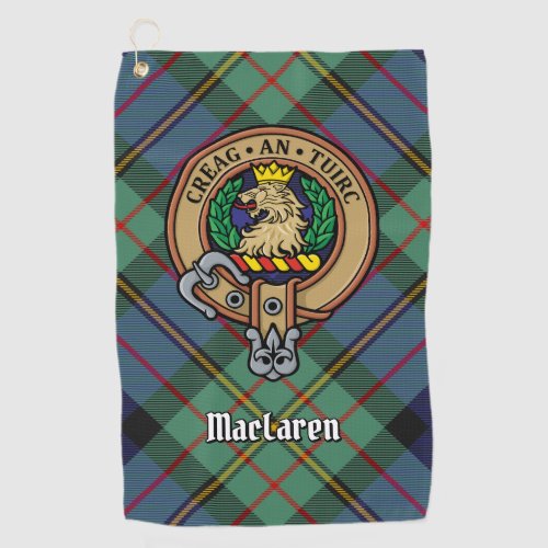 Clan MacLaren Crest Golf Towel