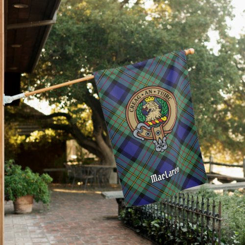 Clan MacLaren Crest House Flag