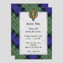 Clan MacLaren Crest Invitation