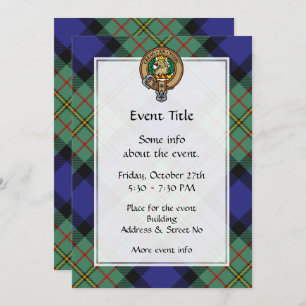 Clan MacLaren Crest Invitation