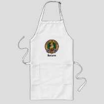 Clan MacLaren Crest over Tartan Long Apron