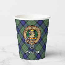 Clan MacLaren Crest Paper Cups