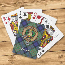 Clan MacLaren Crest Poker Cards