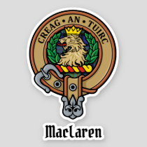 Clan MacLaren Crest Sticker