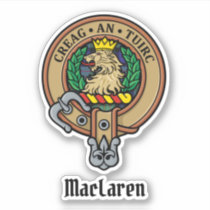 Clan MacLaren Crest Sticker