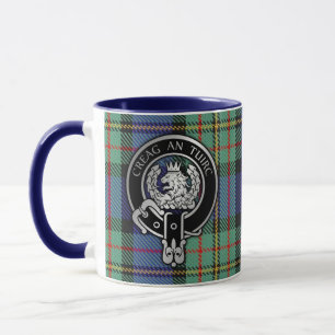 Clan MacLaren Crest & Tartan Mug