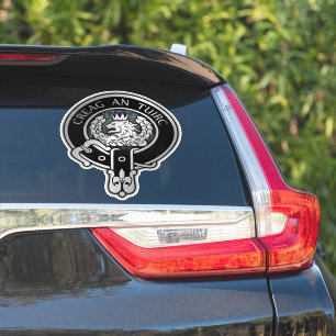 Clan MacLaren Crest & Tartan Sticker