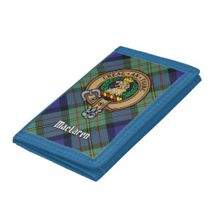 Clan MacLaren Crest Trifold Wallet