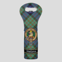 Clan MacLaren Crest Wine Bag