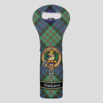 Clan MacLaren Crest Wine Bag