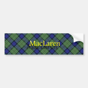 Clan MacLaren Scottish Bumper Sticker